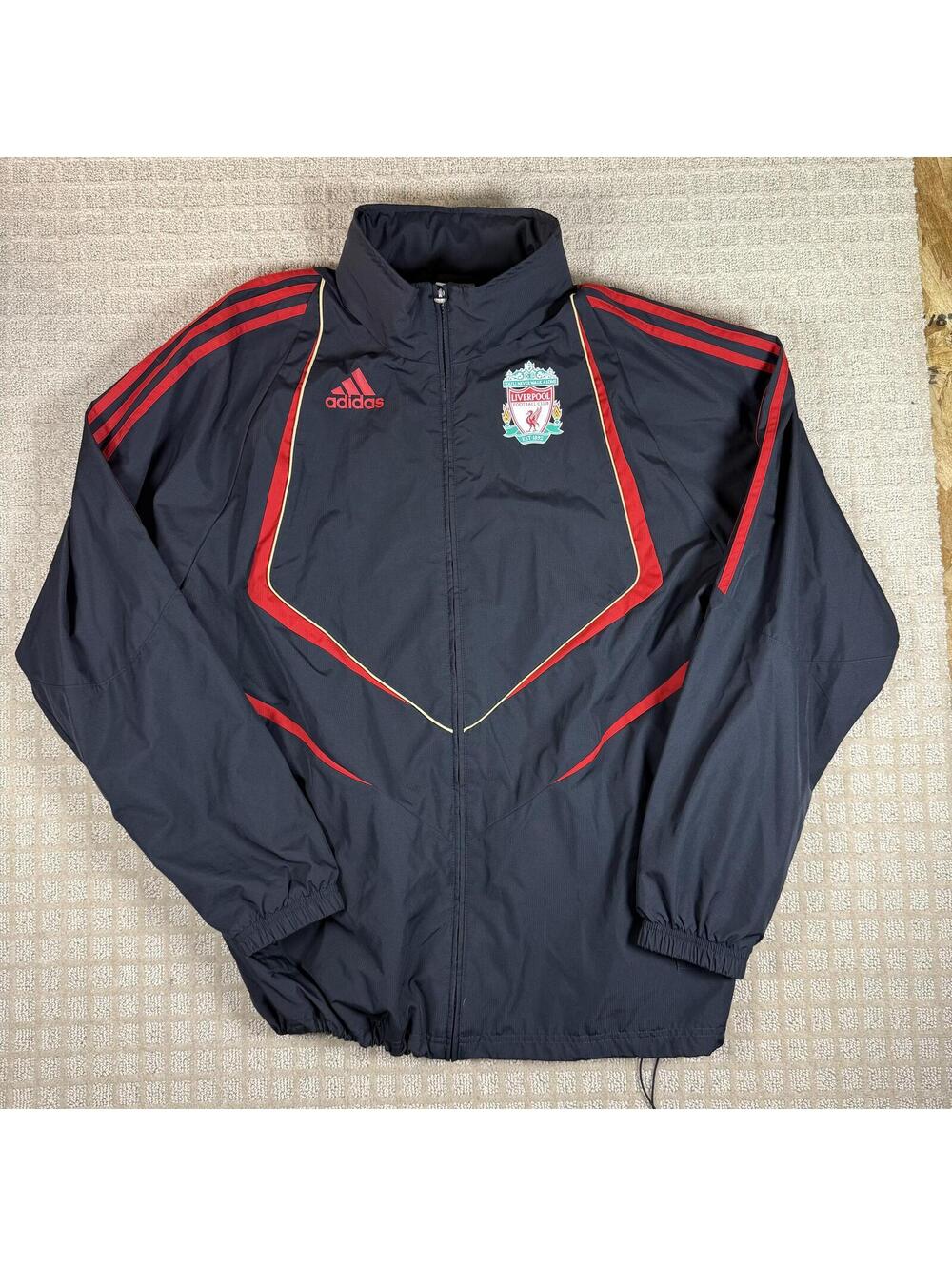 Adidas Liverpool FC Windbreaker Jacket XL 2009